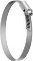 3/4&quot; -1-1/4&quot; WITH 3/8&quot; BAND 430 STAINLESS WORM-DRIVE CLAMPS WITH SMOOTH BANDS FOR SOFT HOSE AND TUBE